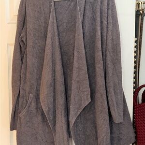 Barefoot Dreams Soft Gray Cardigan